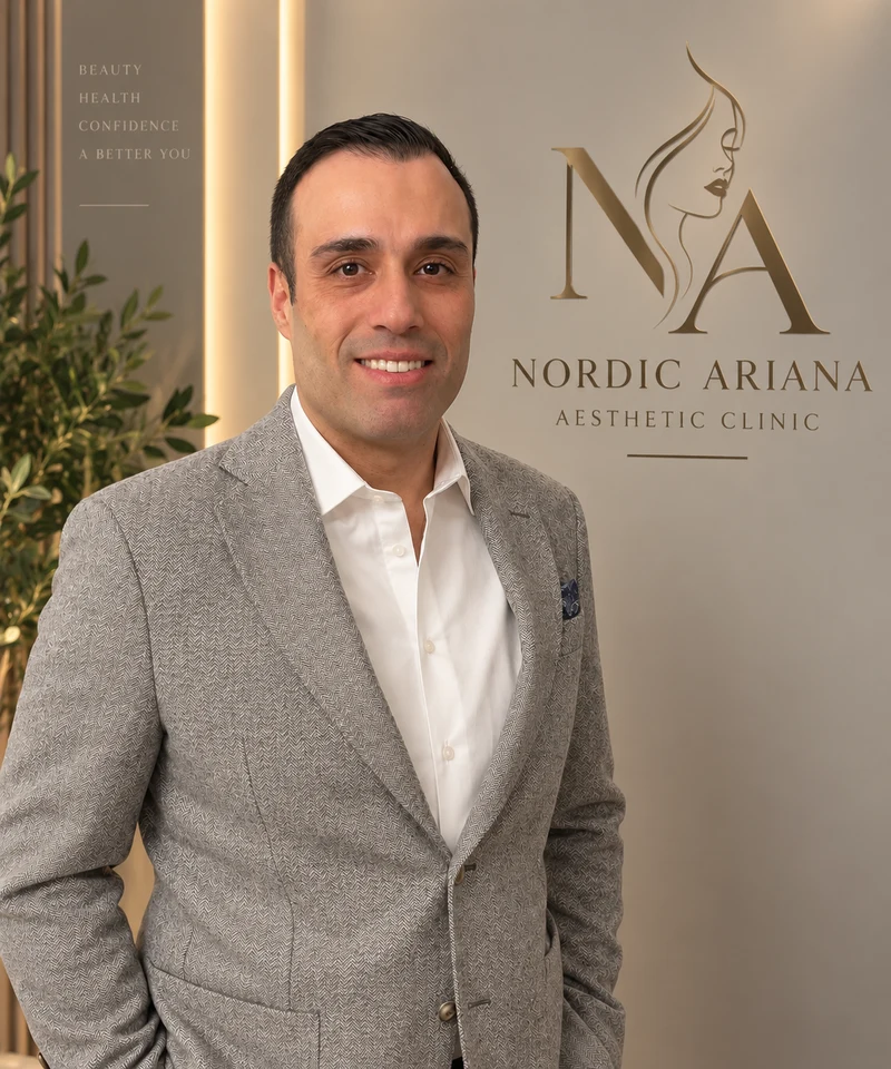 Portræt af Dr. Siavash Derakhshan hos Nordic Ariana